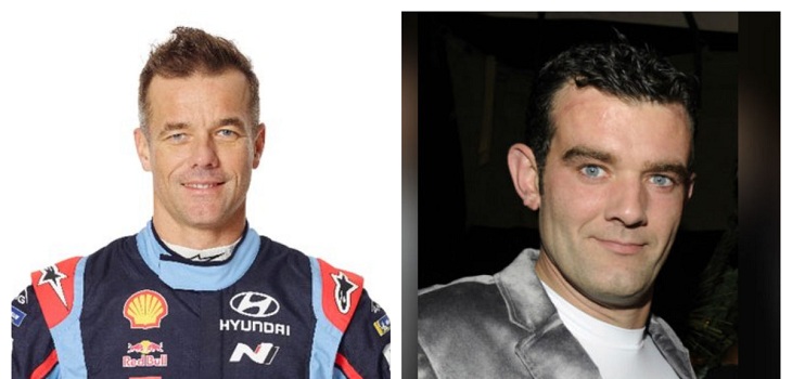 el piloto sebastien loeb y stefan karl son muy parecidos