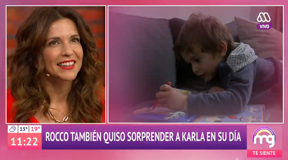 Hijos de Karla Constant aparecen en Mucho Gusto