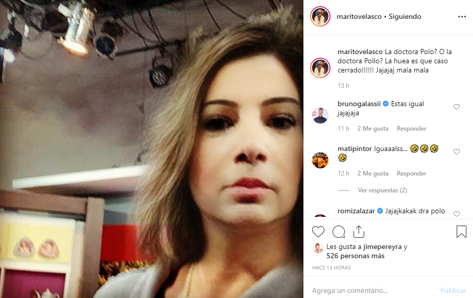 Filtro de moda dejó a Mario Velasco igual a la Doctora Polo