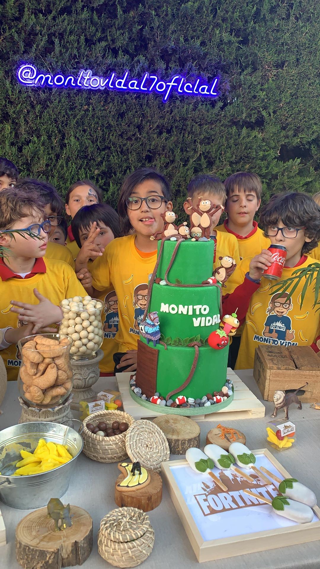 Cumpleaños Monito Vidal