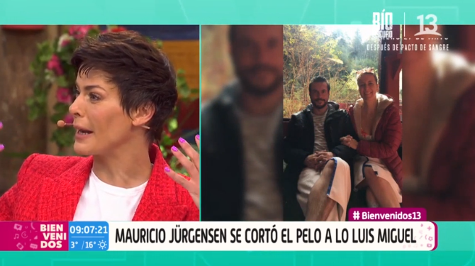 Nuevo look Mauricio Jürgensen