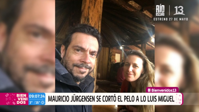 Nuevo look Mauricio Jürgensen