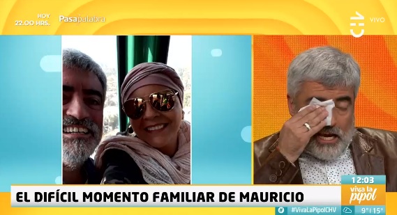 Mauricio Flores y enfermedad de su esposa