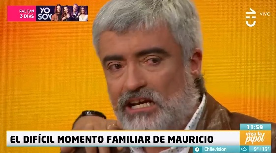 Mauricio Flores y enfermedad de su esposa