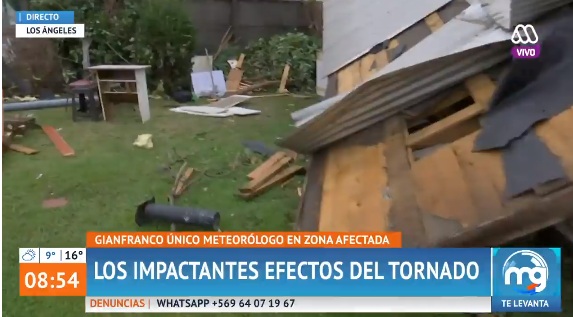 Niño relató cómo salvaron de milagro de tornado