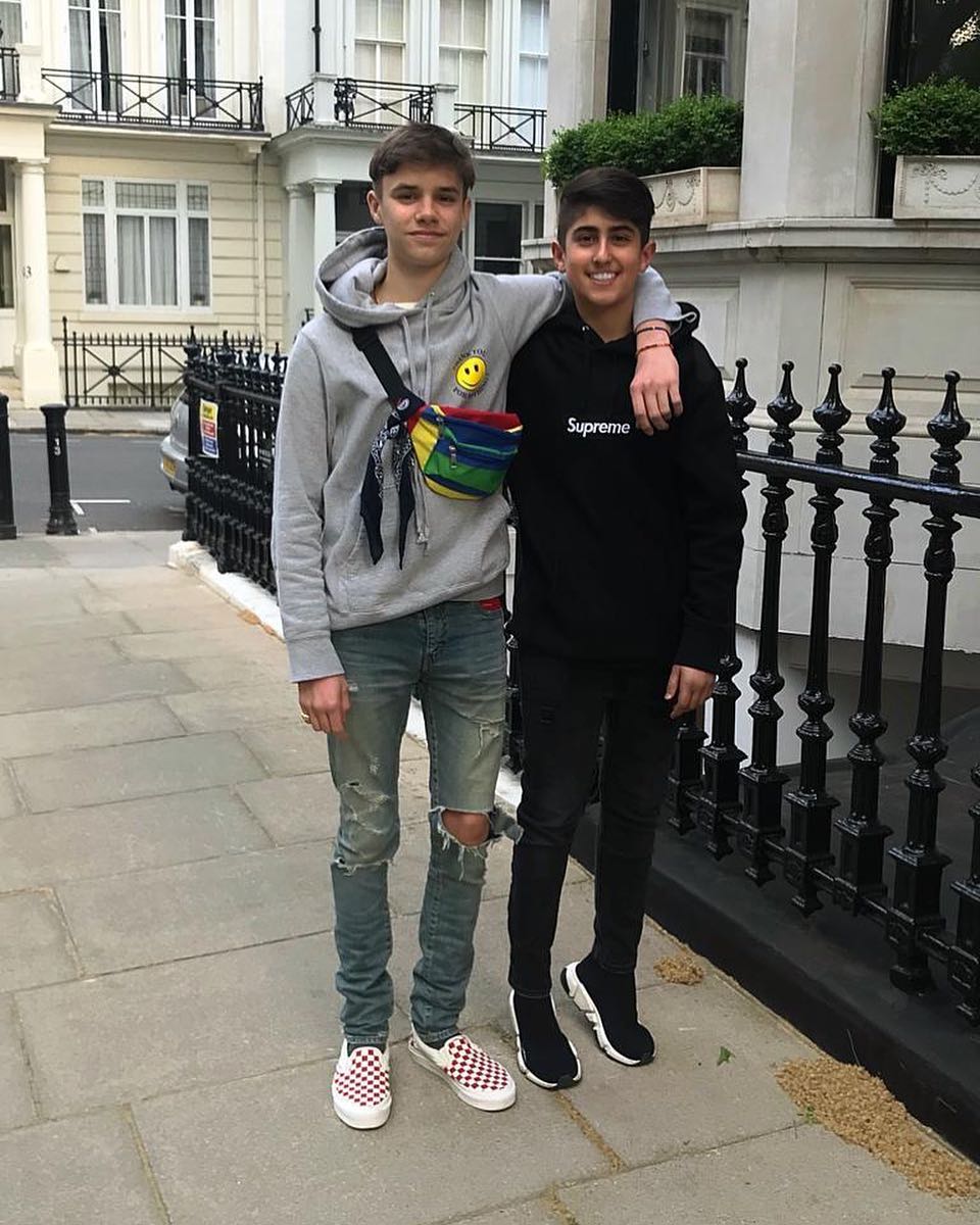 Hijos de Victoria y David Beckham 