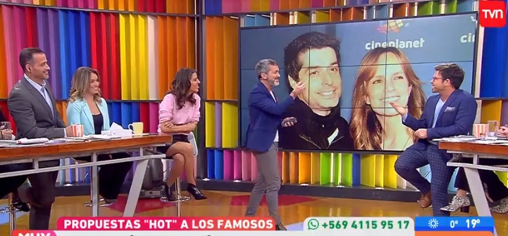 Fail de Cristián Sánchez en matinal de TVN