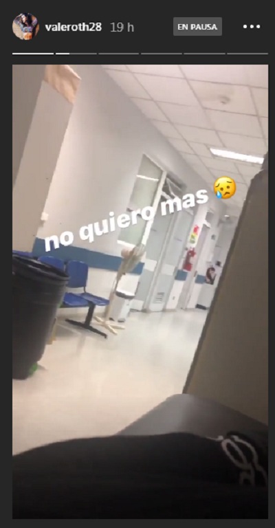 vale roth y complicaciones tras su ameu