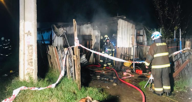 Niño de 4 años murió en incendio en Concepción: menor estaba solo luego que madre saliera a comprar