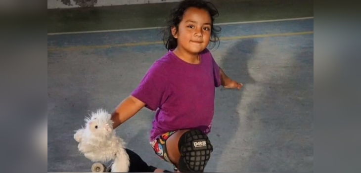 La historia de niña fallecida en accidente en Calera de Tango: había debutado en concurso de patinaje
