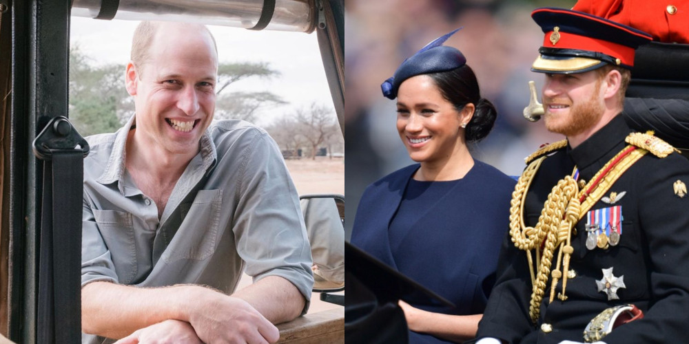 ¿Conflicto entre hermanos? El frío saludo de cumpleaños de Harry y Meghan Markle al príncipe William