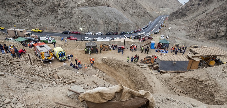 Malas noticias para su familia: suspenden rescate del último cuerpo atrapado en mina San José