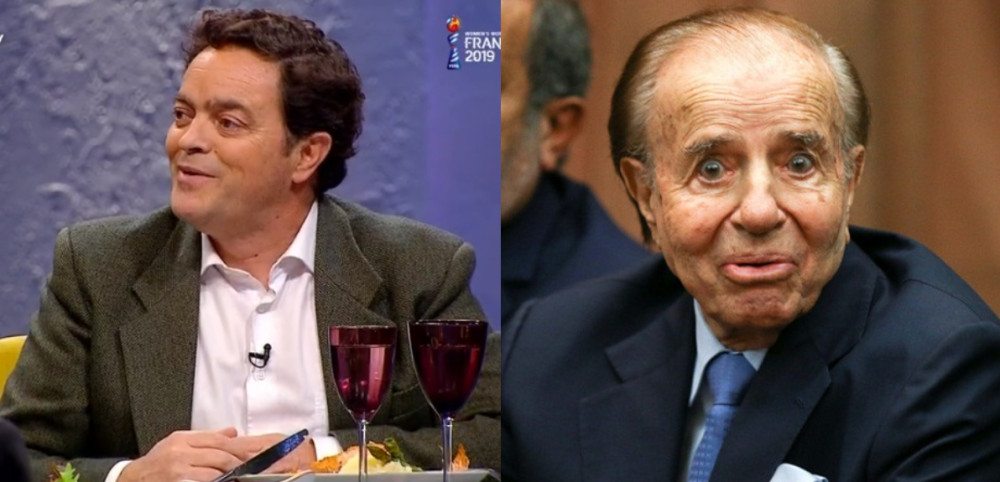 Felipe Izquierdo y la hilarante clase de inglés que tomó junto a Menem: sacó risas en Podemos Hablar