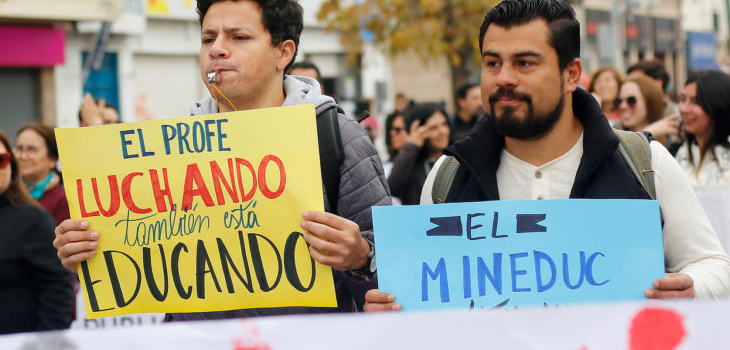 Propuestas de Gobierno para deponer paro de profesores fueron rechazadas: no incluyó deuda histórica