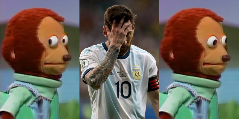 No podían faltar: los memes que dejó la derrota de Argentina ante Colombia en Copa América 2019