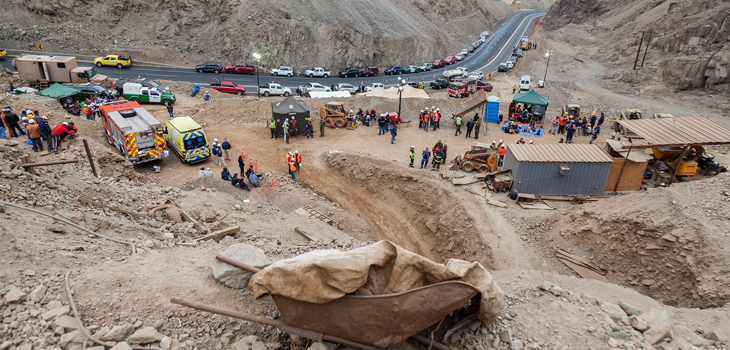 Clausuran mina San José e investigan causas del fatal derrumbe