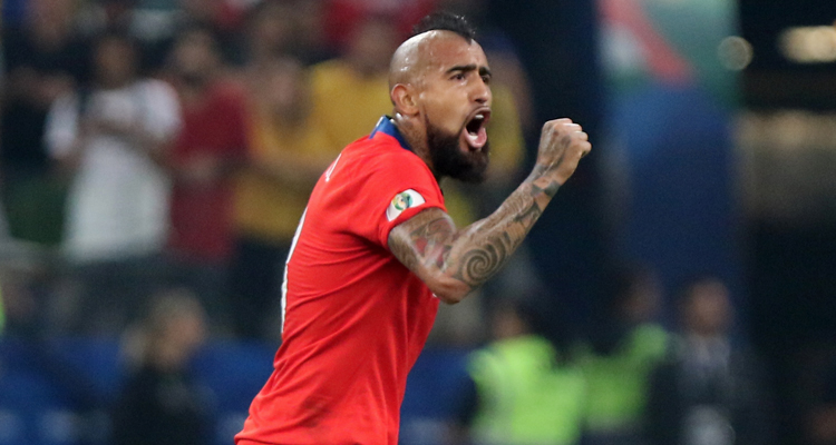 Arturo Vidal subió tierno registro de la celebración de sus hijos ante su anotación en penales