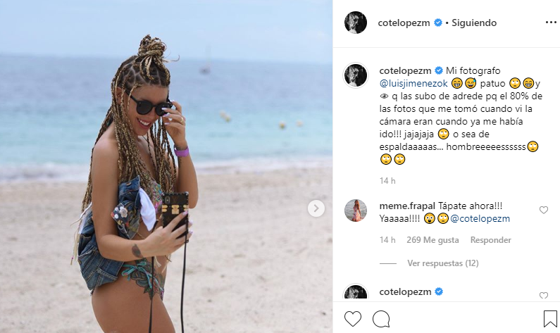 Instagram | María José López