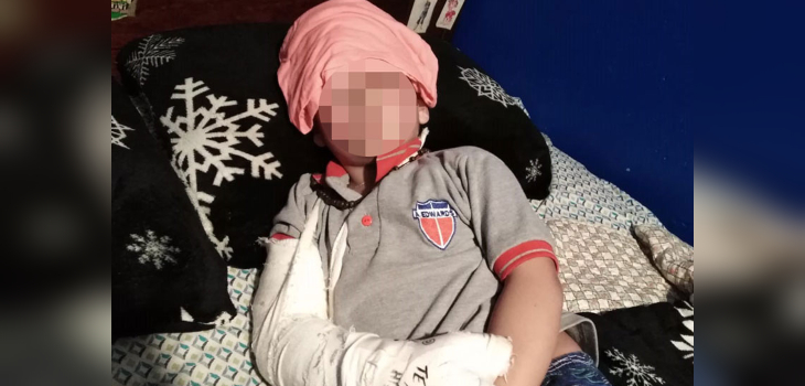 Madre de niño que habría sido colgado por su profesor en Valparaíso: 