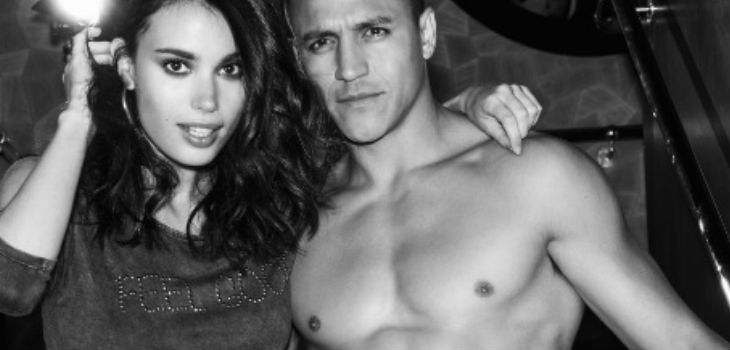 Alexis Sánchez más sensual que nunca: se luce en nueva campaña de moda
