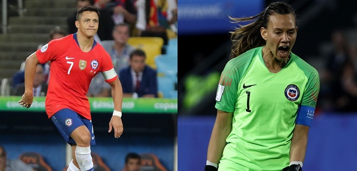 El áspero debate que generó afiche publicitario donde aparece Alexis Sánchez y Christiane Endler