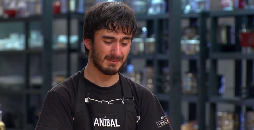 La frustración le ganó a Aníbal y fue eliminado de MasterChef: televidentes 