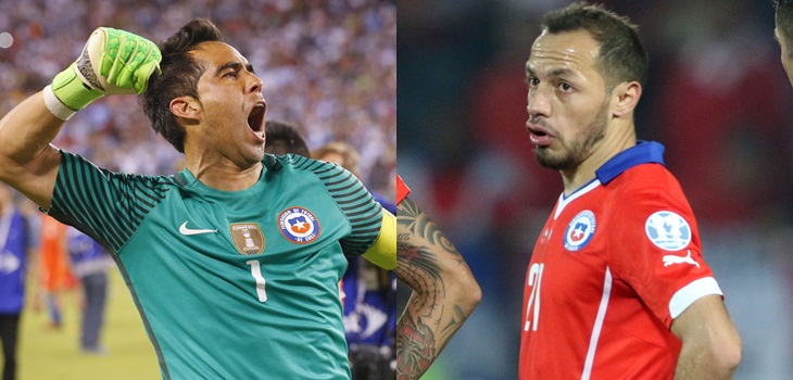 ¿Dos viejos conocidos de regreso? Aseguran que Claudio Bravo y Marcelo Díaz volverían a la 'Roja'