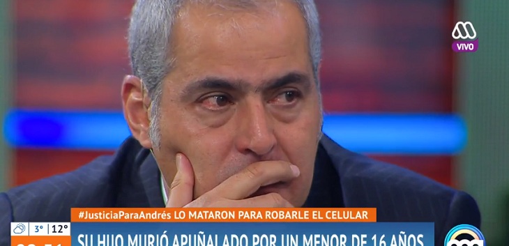 Se emocionó hasta las lágrimas: exfiscal nacional Sabas Chahuán lloró con el caso de Andrés Cubillos