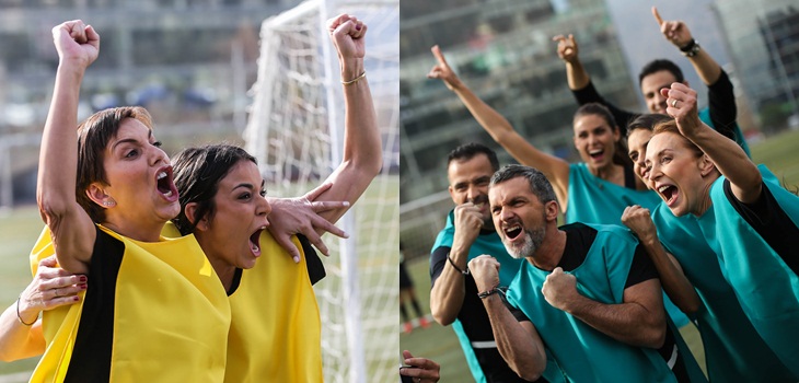 Se vistieron de corto: rostros de Canal 13 y TVN se unieron en notable spot por la Copa América