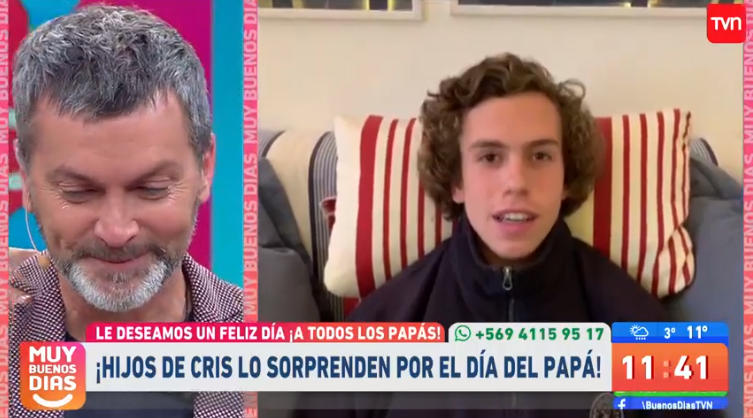 Cristián Sánchez hijos de Diana Bolocco