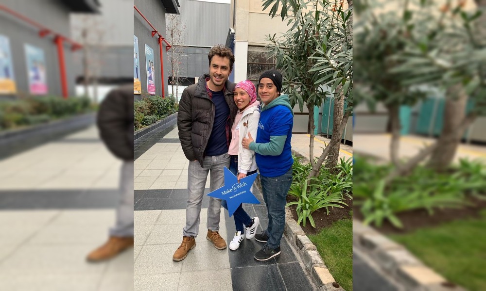 Fernando Godoy compartió la bella sorpresa que le dieron actores de Isla Paraíso a niña con cáncer