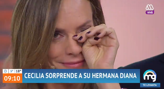 Diana Bolocco recibió emotivo regalo de Cecilia en Mucho Gusto