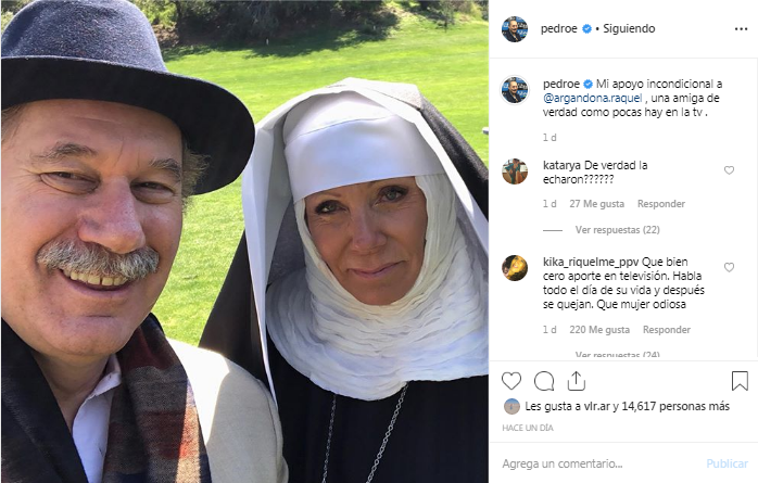 Pedro Engel y su mensaje de apoyo a Raquel Argandoña tras su despido de Bienvenidos