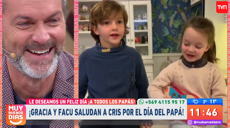 Cristián Sánchez hijos de Diana Bolocco