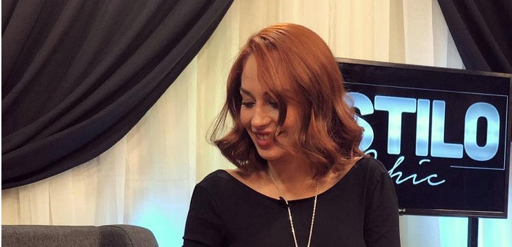 ingrid aceiton en el estudio de estilo chic