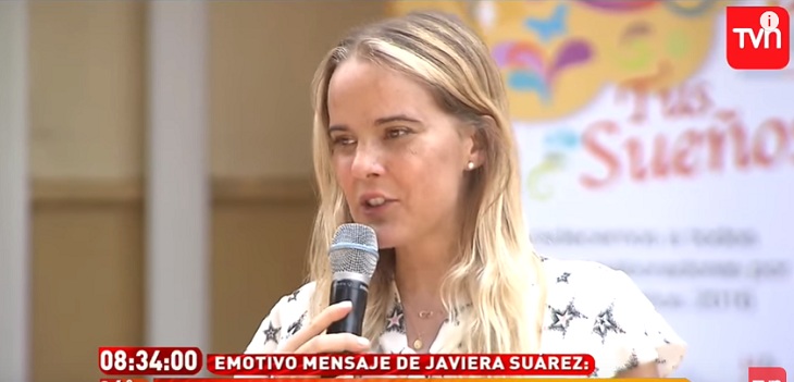 El día en que Javiera Suárez paralizó a todos con emotivo discurso: 