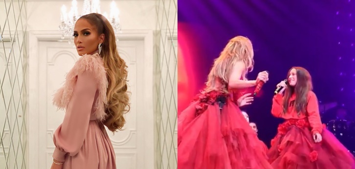 Jennifer López y su hija Emme dejaron a sus fans alucinados tras cantar juntas en un concierto