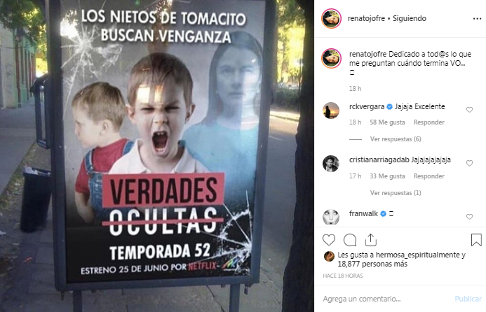 Renato Jofré meme Verdades Ocultas