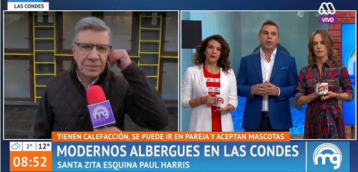 Con calefacción y luz interior: Joaquín Lavín presentó modernos albergues modulares en Las Condes