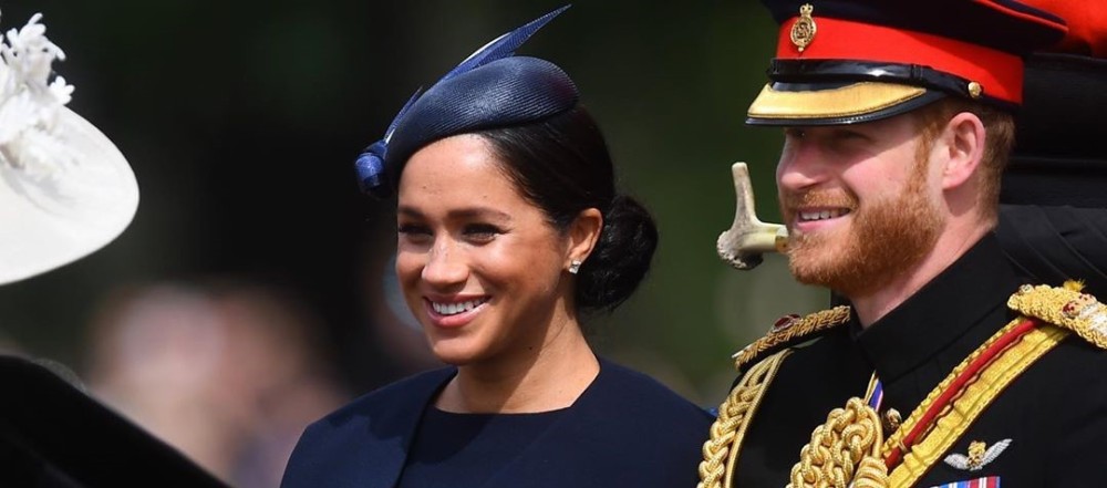 Meghan Markle reaparece en el 'Trooping the colour' tras dar a luz y se robó la atención