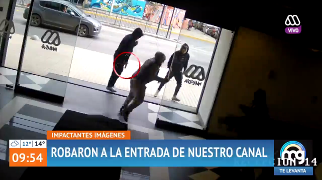 Mucho Gusto mostró violento intento de robo a las puertas del canal