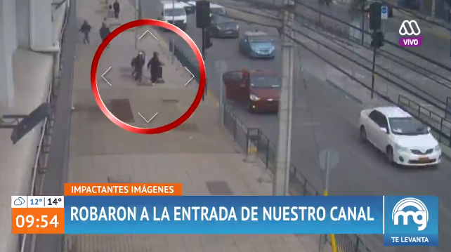Mucho Gusto mostró violento intento de robo a las puertas del canal