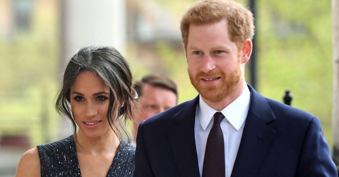 La inédita foto de Meghan Markle y Harry que se filtró en medio de una cita oficial en Kensington