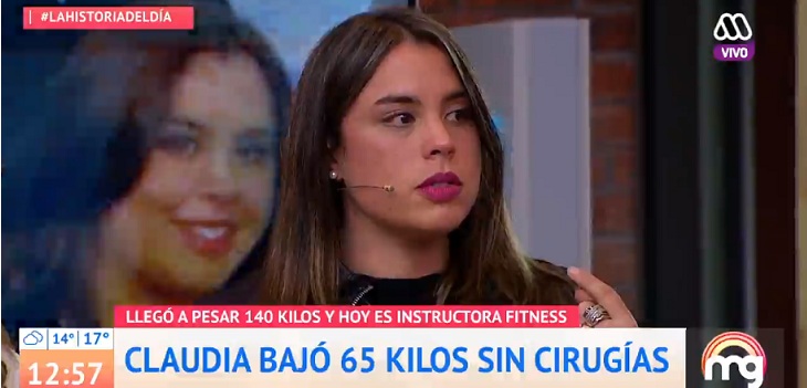 Llegó a pesar 140 kilos y hoy es instructora fittnes: la increíble transformación de Claudia Norero