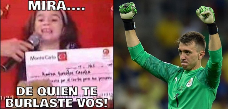 Hinchas chilenos trolearon a Muslera tras 'ninguneo' a la Roja y el empate de Uruguay con Japón