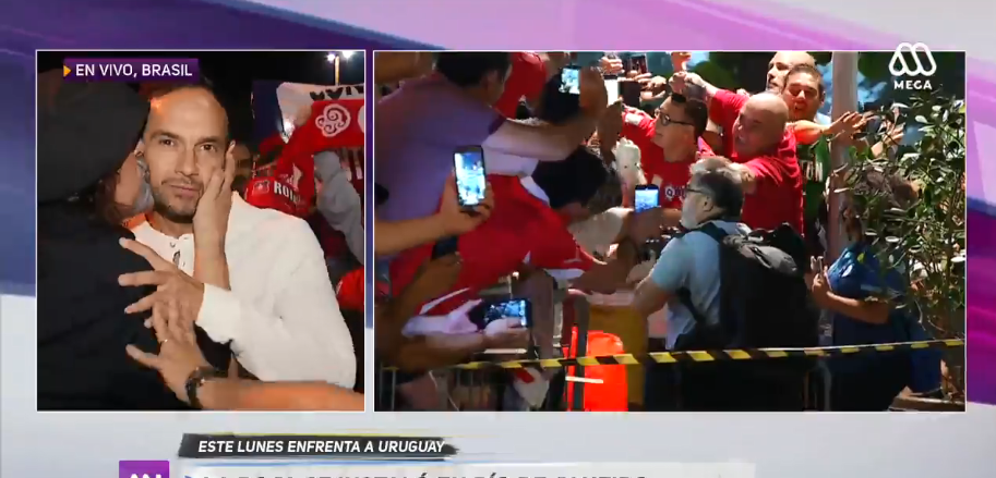 Rodrigo Sepúlveda protagonizó fallido despacho en Mega por culpa del Negro Piñera