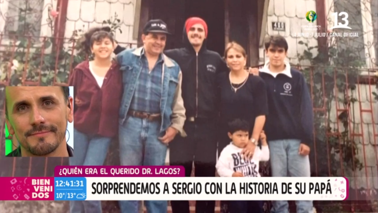 Sergio Lagos emocionado tras sorpresa en Bienvenidos
