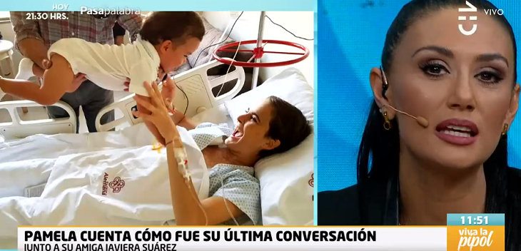Pamela Díaz contó la última petición que le hizo Javiera Suárez: 