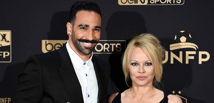 Pamela Anderson y ruptura con su novio, el mundialista francés Adil Rami: 