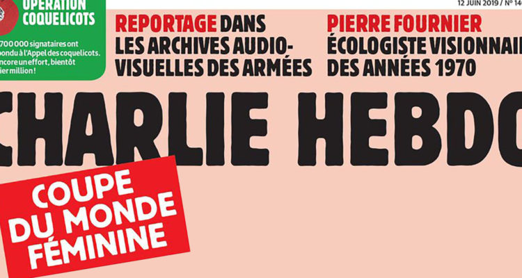 Revista Charlie Hebdo supera todos los límites con grosera portada dedicada al Mundial Femenino